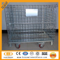 China real factory direct supplier wire cages with wheels